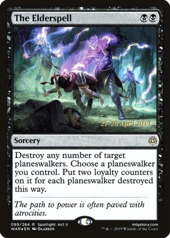 The Elderspell - WAR Prerelease - Foil